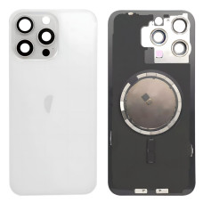 Задня кришка для Apple iPhone 15 Pro Max (White) (Original PRC) зі склом камери