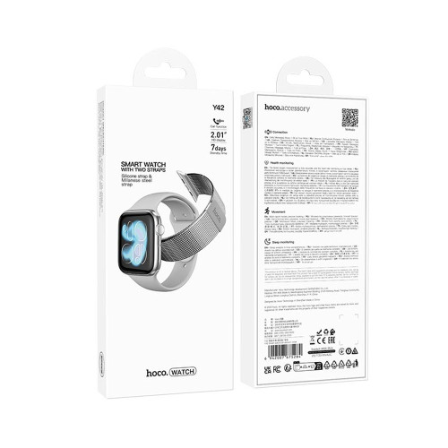 Смарт-часы Hoco Y42 Smart sports (Gray)