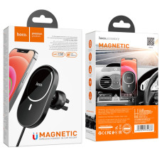 Автотримач Hoco CA90 (15W) (Black)
