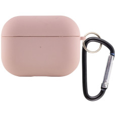 Чехол для AirPods Pro Silicone Case with Fibra (Pink Sand)