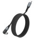 Кабель Hoco U100 Type-C – Lightning (1.2 м · 20W · 2.4A) (Black)