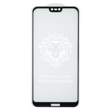 Захисне скло Lion для Huawei P20 Lite (2019) (Full Glue) (0.3 мм, 2.5D) (Black)