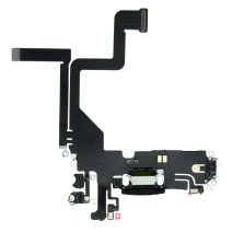 Шлейф для Apple iPhone 14 Pro с разъемом зарядки (Black) (Original PRC)