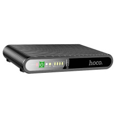 Бесперебойный блок питания Hoco DB63 Portable DC UPS 5V 9V 12V (10000 mAh) (Black)