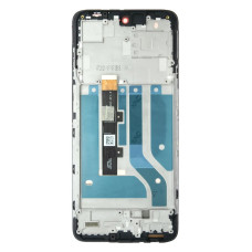 Дисплей для Motorola XT2139 Moto Edge 20 Lite з тачскріном в рамці (Graphite) (Original PRC)