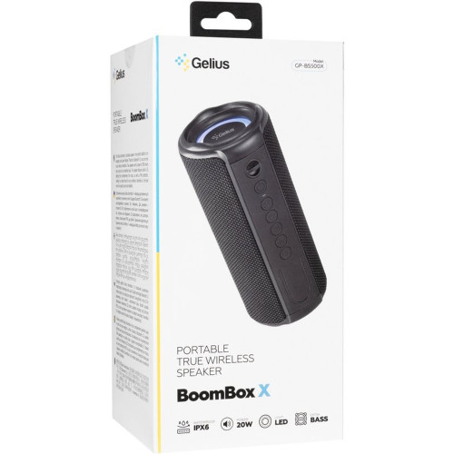 Bluetooth колонка Gelius BoomBox X GP-BS500x (Black)