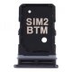 Держатель SIM-карты для Samsung A805 Galaxy A80 (2019) (версия на 2×SIM) (Phantom black)