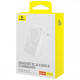 Повербанк Baseus Magnetic Mini 30W (10000 mAh) (White)