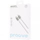 Кабель Proove Dense Metal Type-C – Lightning (2 м · 27W · 3A) (White)