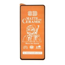 Защитная пленка Ceramic Matte для Samsung A525 Galaxy A52 (4G) (2021) (Full Glue) (Black)