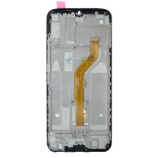Дисплей для Tecno Spark 4 с тачскрином в рамке (Black)