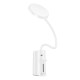 Настольная лампа на прищепке Hoco HX10 с аккумулятором 1200 mAh (White)
