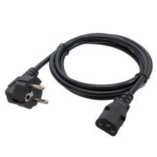 Кабель питания 3 pin (L-type) C13 (1.5 м)