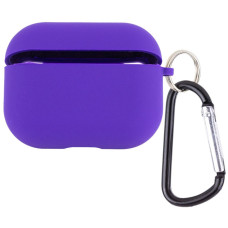 Чохол для AirPods 4 Silicone Case with Fibra (Ultra Violet)