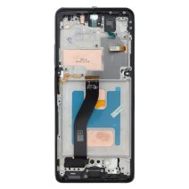 Дисплей для Samsung G998 Galaxy S21 Ultra с тачскрином в рамке (Black) (IPS)
