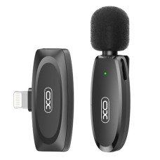 Беспроводной петличный микрофон XO MKF08B Lightning (Black)