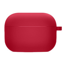 Чохол для AirPods 4 Silicone Case with Fibra (Rose Red)