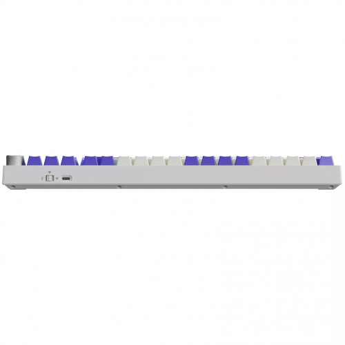 Клавіатура бездротова Proove Gaming Slicker Special Edition (Ukraine Layout) (White/Purple)