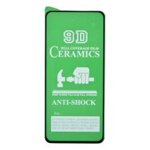 Защитная пленка Ceramic для Realme 9 (4G) (Full Glue) (Black)