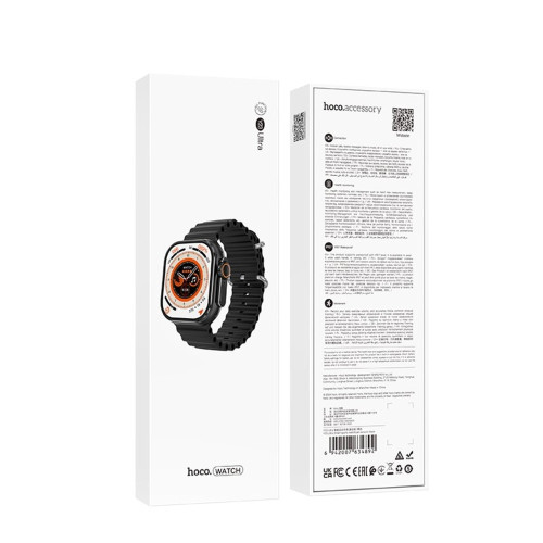Смарт-часы Hoco Y23 Ultra Smart sports (Black)