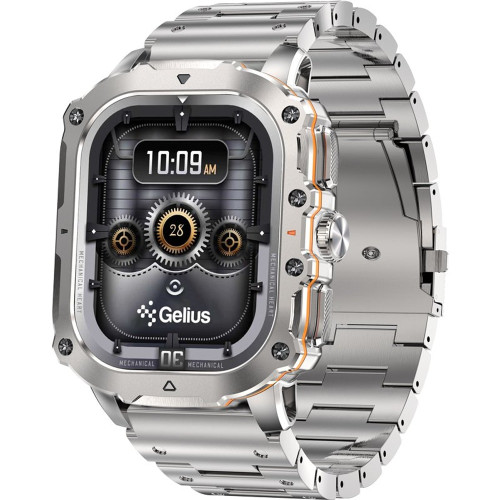 Смарт-годинник Gelius Amazwatch Tactical Heavy GP-SW016 (Silver)