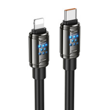Кабель Hoco U143 Type-C – Lightning (1 м · 27W · 3A) (Black)