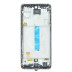 Дисплей для Samsung A525 Galaxy A52 (2021) з тачскріном в рамці (Silver) (OLED) (Big size)