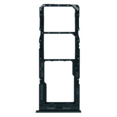 Держатель SIM-карты и карты памяти для Samsung A3050 Galaxy A40s (2019) (версия на 2×SIM) (Black)