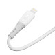 Кабель Ridea RC-SI35 SiliconePro USB-A – Lightning (1 м · 12W · 2.4A) (White)