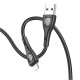 Кабель Borofone BX98 USB-A – Lightning (1 м · 12W · 2.4A) (Black)