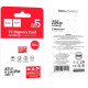 Карта пам'яті Hoco MicroSDHC 256Gb C10