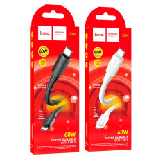 Кабель Hoco X84 Type-C – Type-C (1 м · 60W · 3A) (White)