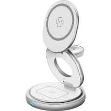 Беспроводное зарядное устройство Gelius Foldy GP-WC011 3в1 15W white