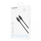 Кабель Proove Flex Metal Type-C – Type-C (1 м · 60W · 3A) (Black)