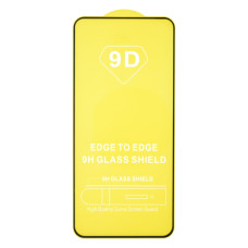 Защитное стекло в тех упаковке для Xiaomi Redmi Note 9 (Full Glue) (0.3 мм, 2.5D) (Black)