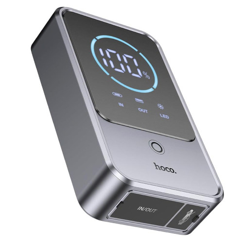 Повербанк Hoco QS7 800 A Jump Starter (10000 mAh) (Gray)