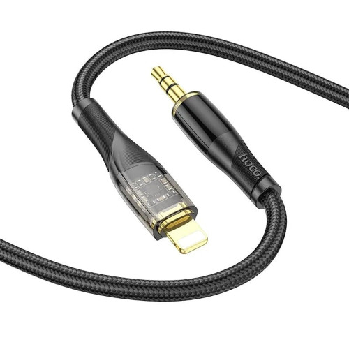 Аудиокабель AUX Hoco UPA25 Lightning – 3.5 мм (1 м) (Black)