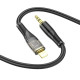 Аудиокабель AUX Hoco UPA25 Lightning – 3.5 мм (1 м) (Black)