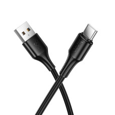 Кабель Hoco X120 USB-A – Type-C (1 м · 15W · 3A) (Black)