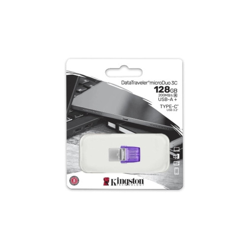 Флешка Kingston DT microDuo 3C 128GB USB 3.2 Type-C