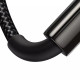Кабель Baseus Tungsten Gold USB-A – Type-C (2 м · 100W · 5A) (Black)