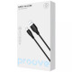 Кабель Proove Simple Silicone USB-A – Type-C (2 м · 15W · 3A) (Black)