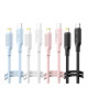 Кабель XO Q265A Type-C – Lightning (30шт) (1 м · 27W · 3A) (Rainbow)