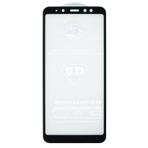 Захисне скло PRIME для Samsung A730 Galaxy A8 Plus (2018) (Full Glue) (0.3 мм, 4D) (Black)