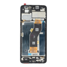 Дисплей для Infinix Smart 8 з тачскріном в рамці (Black) (Original Used) (ver. TXD)