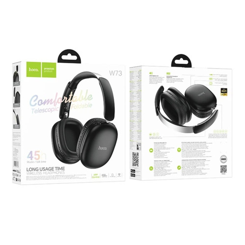 Наушники Bluetooth Hoco W73 (Black)