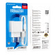 Мережевий зарядний пристрій Borofone BAS11A USB-A (10.5W · 2.1A) з кабелем USB-A – Type-C (White)