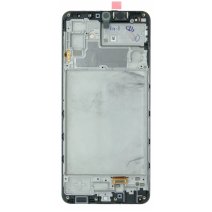 Дисплей для Samsung M325 Galaxy M32 (2021) с тачскрином в рамке (Black) (Original Refurbished)