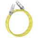 Кабель Hoco U113 Type-C – Type-C (1 м · 100W · 3A) (Gold)