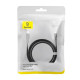 Кабель Baseus Pudding Series Type-C – Lightning (2 м · 20W) (Black)